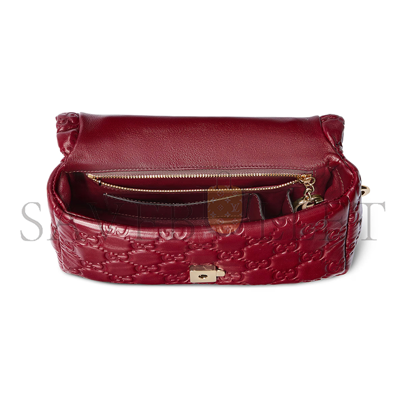 G*u*i gg milano small top handle bag 806017 (21*12.5*6cm)